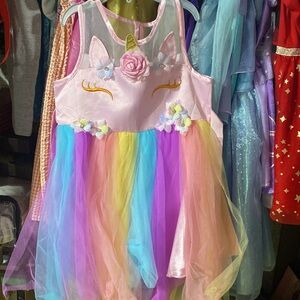 Colorful unicorn dress. More pictures coming soon.
